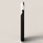 Yin Yang Flower in Black & White iPhone Case Gallery Image 2
