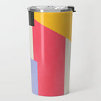 Geometric Shapes 14 Travel Mug Gallery Image 2