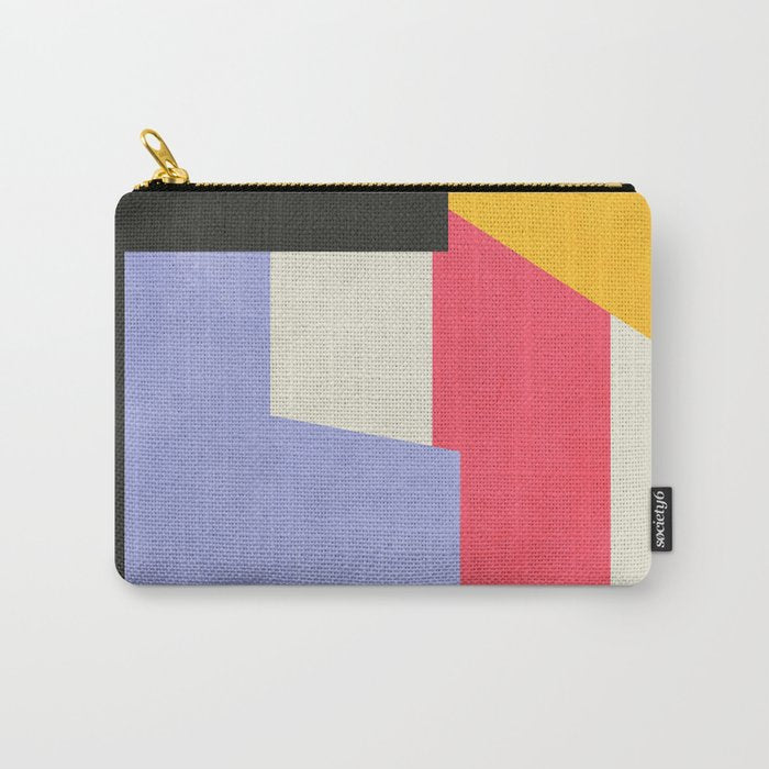 Geometric Shapes 14 Carry All Pouch Gallery Image 1