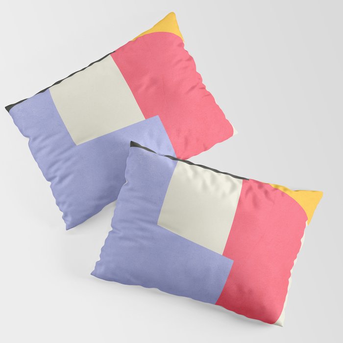 Geometric Shapes 14 Pillow Sham Gallery Image 3