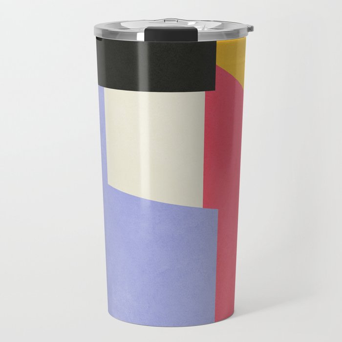 Geometric Shapes 14 Travel Mug Gallery Image 1