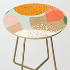 mid century modern abstract design III Side Table Gallery Image 2
