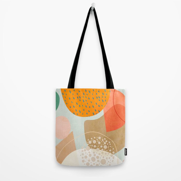 mid century modern abstract design III Tote Bag Gallery Image 2