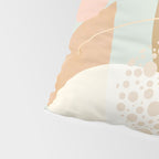mid century modern abstract design III Pillow Sham Gallery Image 4