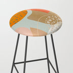 mid century modern abstract design III Stool Gallery Image 2
