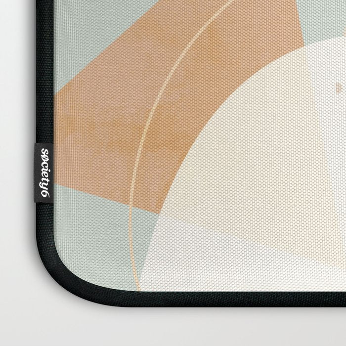 mid century modern abstract design III Laptop Sleeve Gallery Image 3