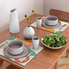 mid century modern abstract design III Placemat Gallery Image 2