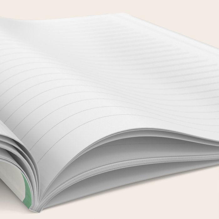 mid century modern abstract design III Notebook Gallery Image 2