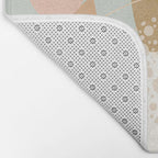 mid century modern abstract design III Bath Mat Gallery Image 2