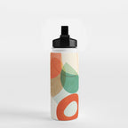 mid century modern abstract design III Water Bottle Gallery Image 2