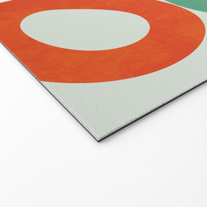 mid century modern abstract design III Welcome Mat Gallery Image 2