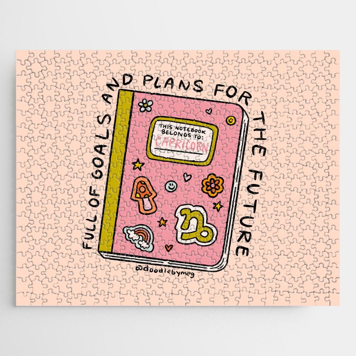 Capricorn Notebook Jigsaw Puzzle Gallery Image 1