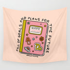 Capricorn Notebook Wall Tapestry Gallery Image 4