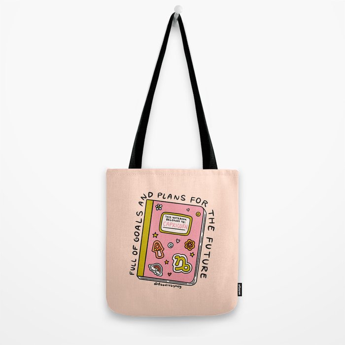 Capricorn Notebook Tote Bag Gallery Image 2