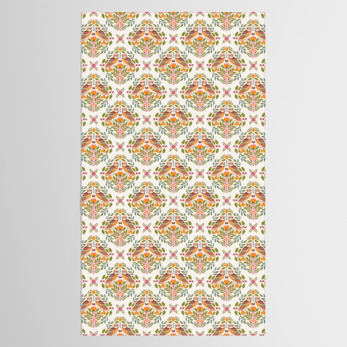 Woodland Owls - Multi-colored Tablecloth Gallery Image 2