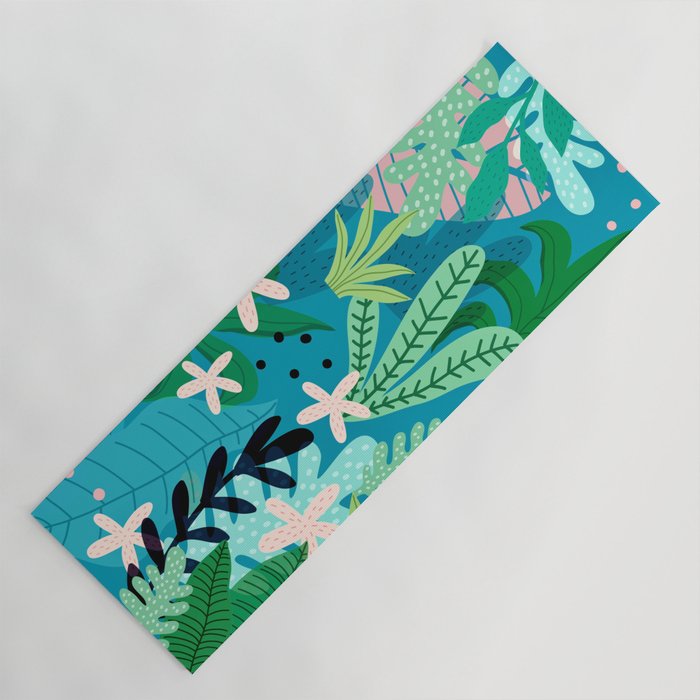 Into the jungle - twilight Yoga Mat Gallery Image 1