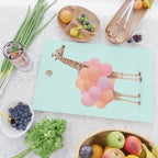 GIRAFFE PARTY Cutting Board Gallery Image 2