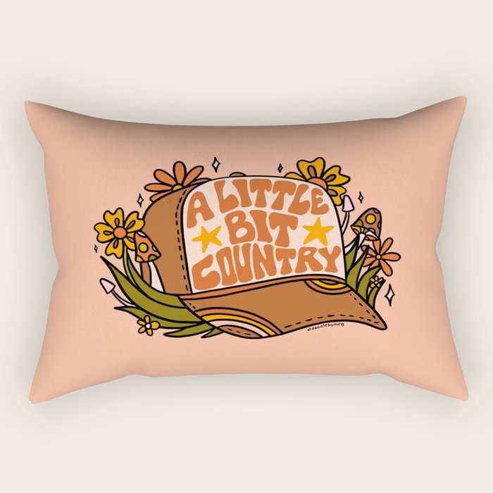A Little Bit Country Rectangular Pillow Gallery Image 1