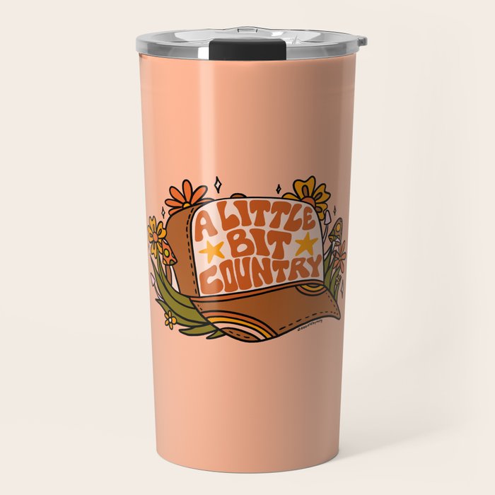 A Little Bit Country Travel Mug Gallery Image 1