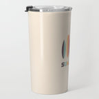 Sun & Surf Surfboards - Retro Rainbow Travel Mug Gallery Image 3