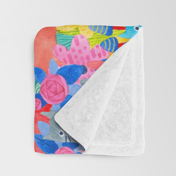 Cute Cats Hide and Seek Throw Blanket Gallery Image 3