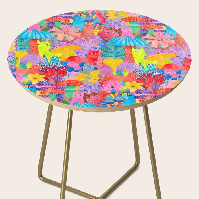 Cute Cats Hide and Seek Side Table Gallery Image 2