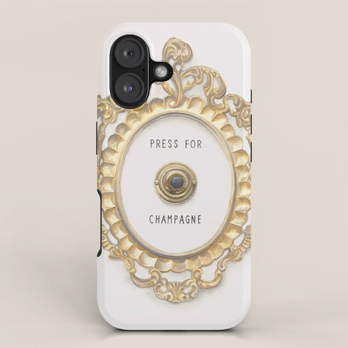 Press For Champagne Iphone Case Gallery Image 1