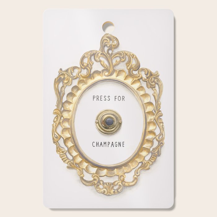 Press For Champagne Cutting Board Gallery Image 1