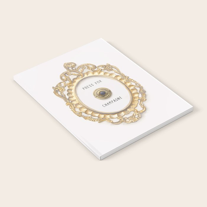 Press For Champagne Notebook Gallery Image 2