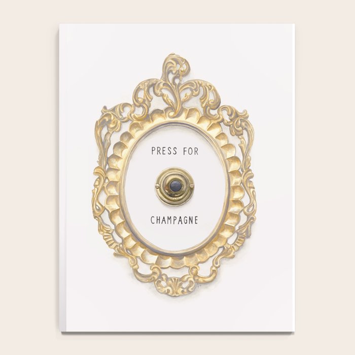 Press For Champagne Notebook Gallery Image 4