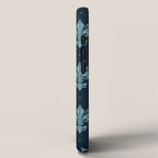 Royal Fleur De Lis In Navy iPhone Case Gallery Image 2