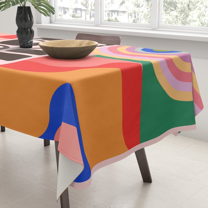 Good Vibes 4 Tablecloth Gallery Image 3