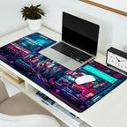 Cyberpunk Tokyo Street Desk Mat Gallery Image 2
