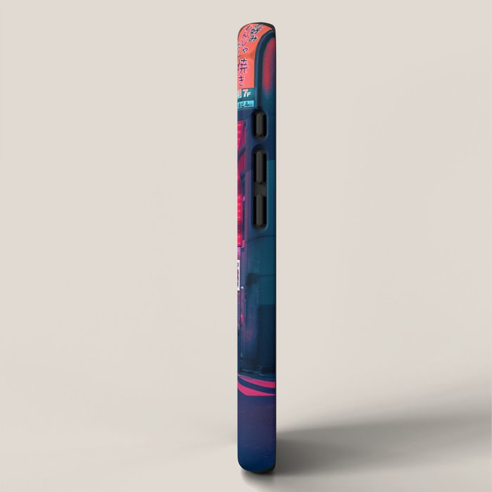 Cyberpunk Tokyo Street iPhone Case Gallery Image 2