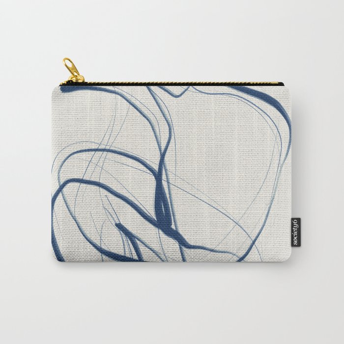 Minimal Abstract Line Art 16 Carry All Pouch Gallery Image 1