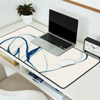 Minimal Abstract Line Art 16 Desk Mat Gallery Image 2