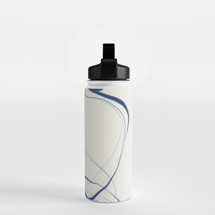 Minimal Abstract Line Art 16 Water Bottle Gallery Image 2