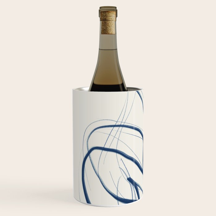 Minimal Abstract Line Art 16 Wine Chiller Gallery Image 2
