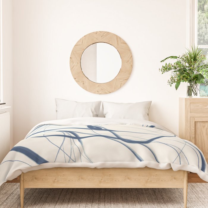 Minimal Abstract Line Art 16 Duvet Cover Gallery Image 3