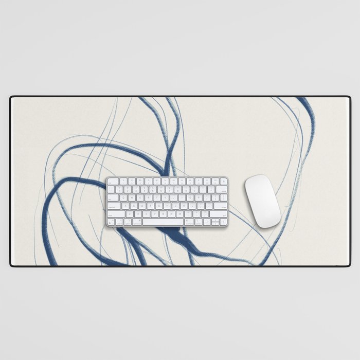 Minimal Abstract Line Art 16 Desk Mat Gallery Image 1