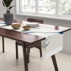 Minimal Abstract Line Art 16 Table Runner Gallery Image 2