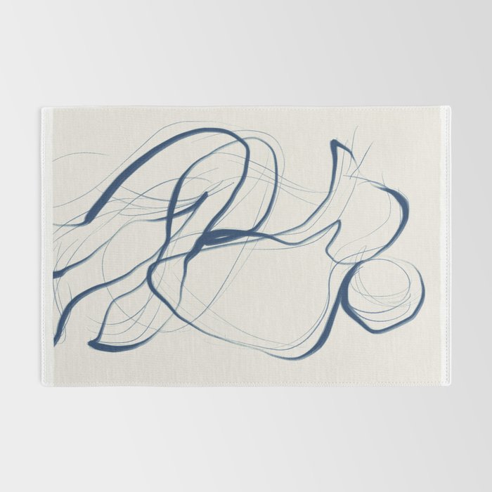 Minimal Abstract Line Art 16 Rug Gallery Image 2