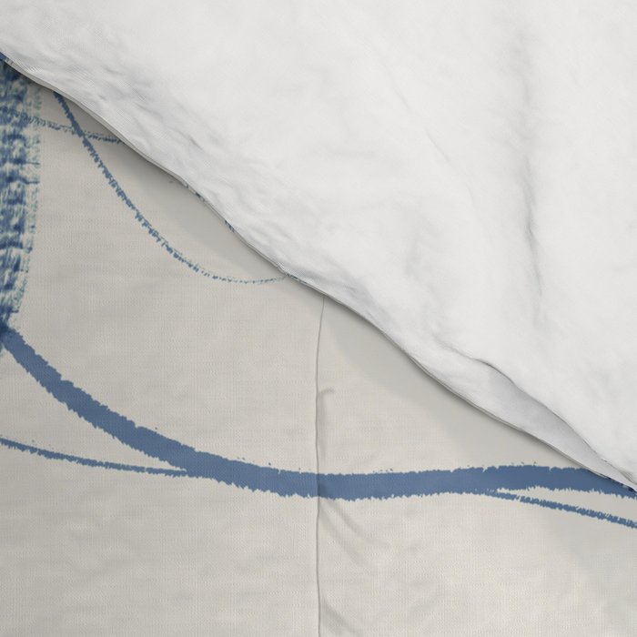 Minimal Abstract Line Art 16 Comforter Gallery Image 4