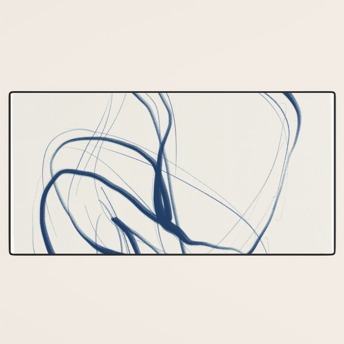 Minimal Abstract Line Art 16 Desk Mat Gallery Image 3