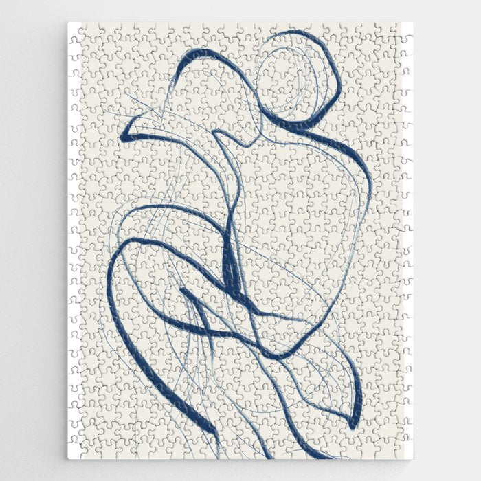 Minimal Abstract Line Art 16 Jigsaw Puzzle Gallery Image 1
