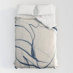 Minimal Abstract Line Art 16 Comforter Gallery Image 6