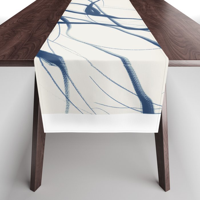 Minimal Abstract Line Art 16 Table Runner Gallery Image 1