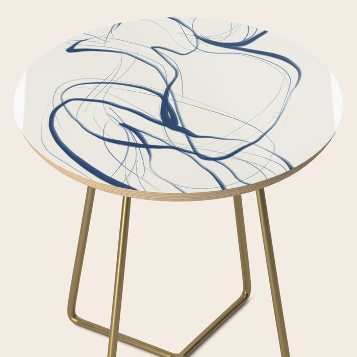 Minimal Abstract Line Art 16 Side Table Gallery Image 2