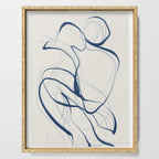 Minimal Abstract Line Art 16 Serving Tray Gallery Image 1