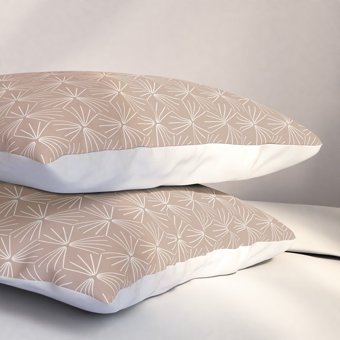 SUN TILE BLUSH DARK Pillow Sham Gallery Image 3